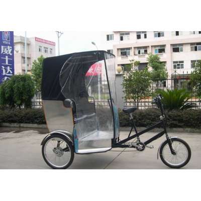 Promotion Pedal and Electric Rickshaw with Weather Cover (VS-T301E)