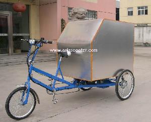 Pedal and Electric Alloy Cargo Trike